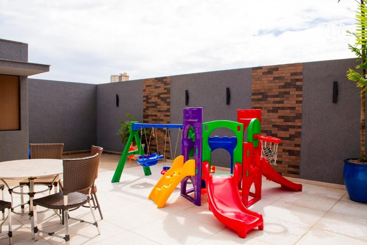 Elegancia & Conforto Flat Mobiliado Goiânia Exterior foto
